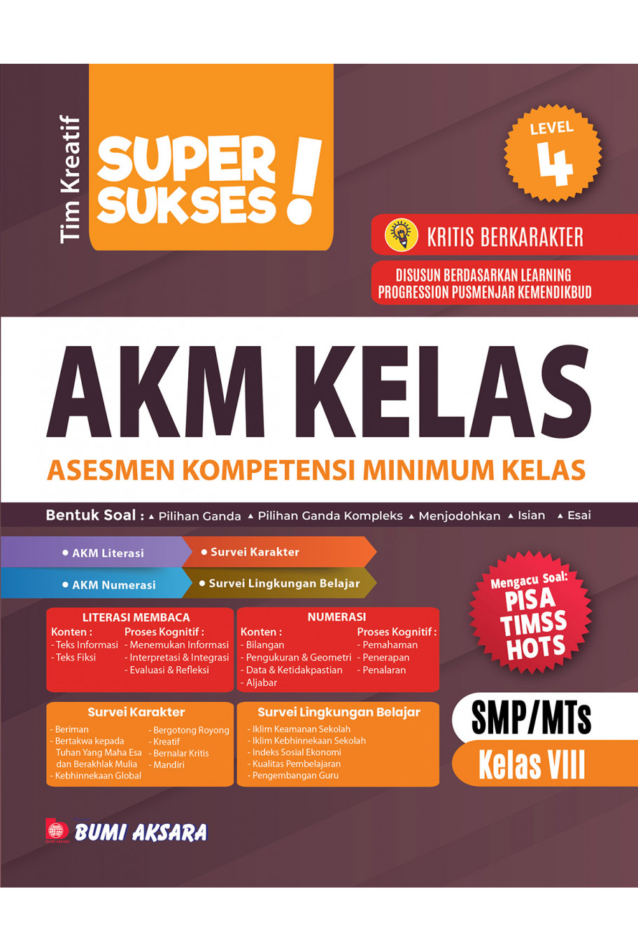 Super Sukses AKM Kelas VIII SMP/MTs